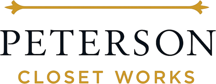 Peterson Closet Works Black Logo Peterson Closet Works Black Logo