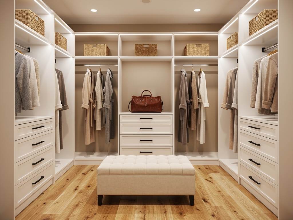peterson closet works luxury walk in closet with island