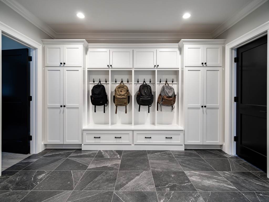 peterson closet works mudroom entry storage design
