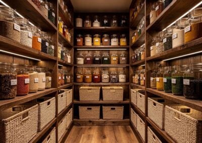 peterson closet works pantry lighting installation