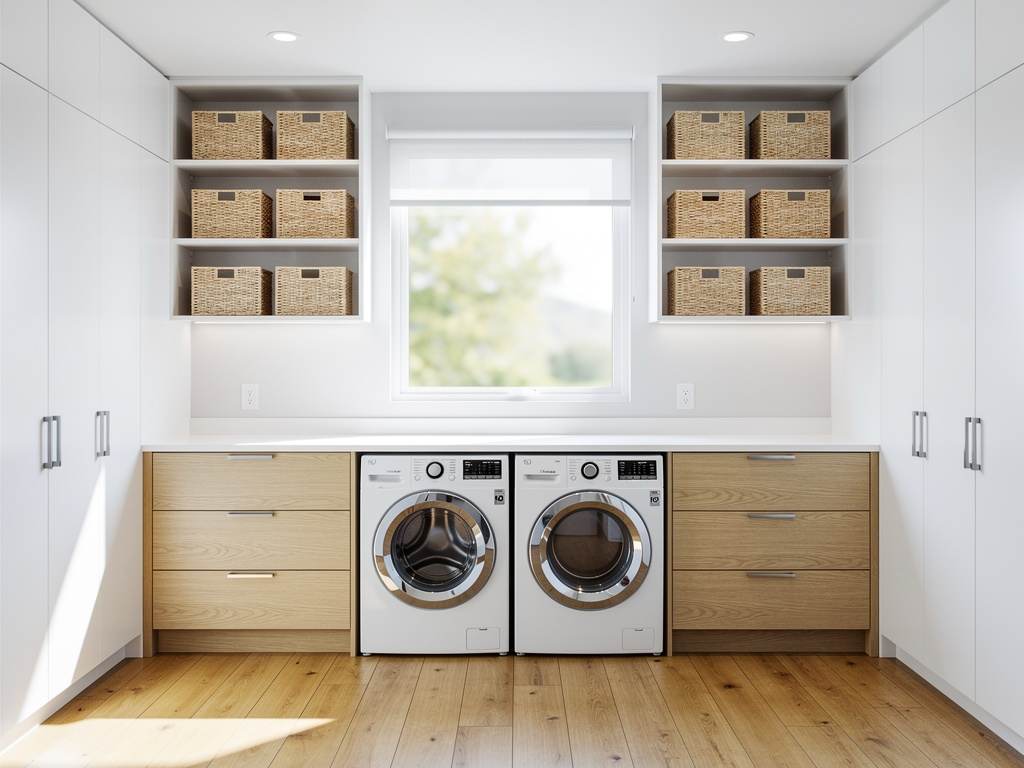 peterson closet works pull out laundry hamper cabinet